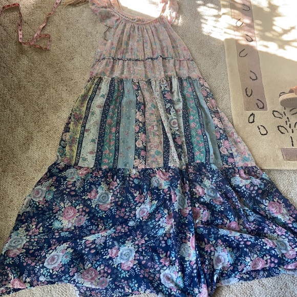 Vintage Dresses & Skirts - Vintage Cotton Maxi Dress